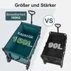 Comparison of two different sized garden wagons. Produktbild-Vorschau