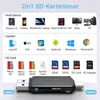 SD-Kartenleser – USB 2.0 / USB-C Speicherkartenleser 2in1 Produktbild-Vorschau 2