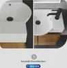 Alpenberger Waschbecken mit Unterschrank 55 cm | Gäste WC Produktbild-Vorschau 5
