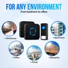 Strex Campanello Senza Fili con 2 Ricevitori - Plug & Play Anteprima dell’immagine prodotto 3