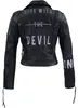 Ava Damen Echtleder Lederjacke Schwarz S Produktbild-Vorschau 5