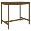 The Living Store 5-tlg. Gartenbar-Set Honigbraun Massivholz Produktbild-Vorschau 7