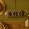 Cadre porcelaine rétro apparent triple I QR1 gris-beige Voir les images du produit 8