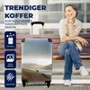MuchoWow® Koffer Handgepäck Trolley Rollkoffer Kleine Produktbild-Vorschau 2