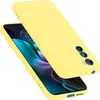 Cadorabo Schutzhülle für Motorola EDGE 30 Hülle in Gelb Produktbild-Vorschau 1