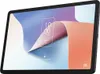 A TCL NXTPAPER 11 tablet is shown at an angle on a white background. The screen displays a lock screen with the time, date, and a prompt to swipe up to unlock. Produktbild-Vorschau