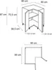 Optifit Eckunterschrank Linus984 BxTxH 90 x 58,4 x 87 cm Produktbild-Vorschau 4