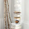 BBB Italia - Sapiens - Bücherturm freistehend 152cm Corten Produktbild-Vorschau 7