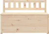 Lavička 110x41x76,5 cm masívne borovicové drevo Náhľad obrázku produktu 4