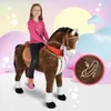 Pink Papaya koń XXL do jazdy "Amadeus" 125 cm z siodłem, Podgląd zdjęcia produktu 2