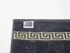 Luxus Medusa Saunatuch 100x200 cm - Anthrazit Grau - Produktbild-Vorschau 4