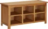 Schuhregal 90x37x45 cm Eiche Massivholz Produktbild-Vorschau 1