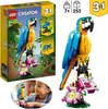 LEGO Creator 3 w 1 Egzotyczna papuga, Figurki Zwierząt z Podgląd zdjęcia produktu 36