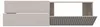 TIGO 1D2S wastafelonderkast, kasjmier, 140 cm, 2 lades, Productafbeelding-voorbeeld 10