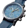 Stylové pánské hodinky DA-35310 - Černá/Modrá KP35310 Náhled obrázku produktu 3