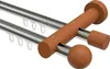 Interdeco Innenlaufstange / Gardinenstange mit Innenlauf Produktbild-Vorschau 1