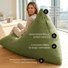 LUMALAND Sitzsack Triangle 370 L - bequem-stylisher Indoor Produktbild-Vorschau 9