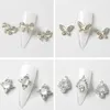 60 Stück Charms Schmetterling Metalllegierung 3D Luxus Produktbild-Vorschau 4