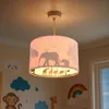 Olucia - SAFARI - Pendelleuchte für Kinderzimmer - Rosa Produktbild-Vorschau 12