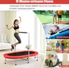 COSTWAY trampolína pre 2 osoby s výškovo nastaviteľnou Náhľad obrázku produktu 2