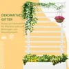 Planters met klimrek, bloembakken op wielen, verhoogde Productafbeelding-voorbeeld 6