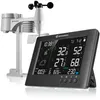 A digital weather station with an outdoor sensor unit and a display console. Produktbild-Vorschau