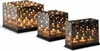 LIFA LIVING 3 Porte-bougies à chauffe-plat noir avec effet Voir les images du produit 9