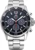 A studio shot of a men's chronograph watch. Podgląd zdjęcia produktu