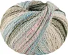 Lana Grossa - Torto 0002 rohweiß mint rosa graugrün Produktbild-Vorschau 2