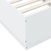Bettgestell Weiß 90x190 cm Holzwerkstoff Produktbild-Vorschau 6