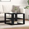 vidaXL Couchtisch Schwarze Eiche 58 x 58 x 40 cm Produktbild-Vorschau 4