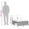 The Living Store 4-tlg. Garten-Sofagarnitur mit Kissen Produktbild-Vorschau 9