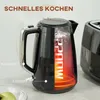HOMCOM Wasserkocher Toaster Set 2200 W 1,7L Wasserkocher, 2 Produktbild-Vorschau 4