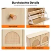 HOKEEPER Schuhschrank Schmal, Schuhregal mit 4 Klappen, Produktbild-Vorschau 4