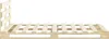 vidaXL Palettenbett Massivholz Kiefer 140×200 cm Produktbild-Vorschau 3