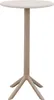 Hoher Tisch Rebecca Mobili Naqel 105x60x60 Polypropylen Produktbild-Vorschau 1