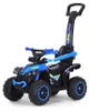 Milly Mally Wild 3in1 blau Kinderroller mit Lenkstange Produktbild-Vorschau 2