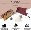 A flat lay image showcasing a board game, its components, and descriptive icons. Produktbild-Vorschau