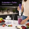 Heinner HB-600UV, Dompelmixer, 1 liter, 600 watt, paars Productafbeelding-voorbeeld 3