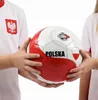 Polen Fussball Gr 5 Rot-Weiß mit Wappen Fanball Produktbild-Vorschau 3