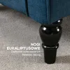 Fotel uszak HOMCOM z podłokietnikami, fotel wypoczynkowy z Podgląd zdjęcia produktu 7