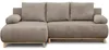 Canapé d'angle gauche convertible - 3 places - MIKA - Tissu Voir les images du produit 1