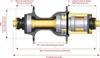 Novatec Vorderradnabe A291SB SUPERLIGHT, 20-Loch Produktbild-Vorschau 4