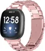 Strap-it Fitbit Sense Gliederarmband (Rosa) Produktbild-Vorschau 1