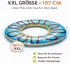 Donut Schwimmring aufblasbar Ø 120 cm – Schwimmreifen für Produktbild-Vorschau 2