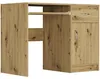 Biurko komputerowe z szufladą i szafką, 100cm, N-9 Artisan Podgląd zdjęcia produktu 1