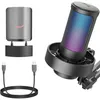 Mikrofon ze statywem FIFINE A8T RGB - Czarny Podgląd zdjęcia produktu 2