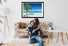 Bild - Bilderrahmen - 100 cm x 70 cm - MDF - Rahmen - Foto Produktbild-Vorschau 3