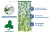 WENKO Tür Vorhang Blätter 90x190cm Klett Balkon Terrassen Produktbild-Vorschau 5