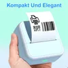 Mini Drucker,tragbar Thermodrucker,Bluetooth Fotodrucker Produktbild-Vorschau 3